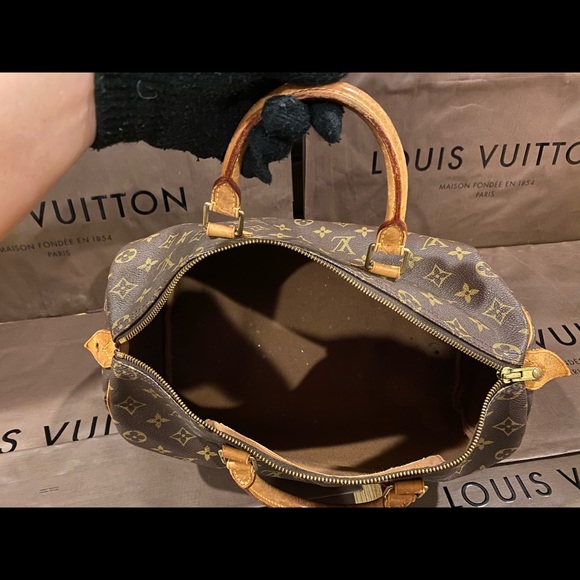 Auth LV speedy 35 monogram - Picture 5 of 8